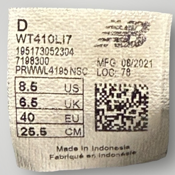 Women’s New Balance 410v7 size 8.5 - Picture 7 of 8